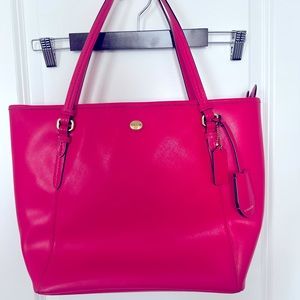 Authentic leather Coach purse